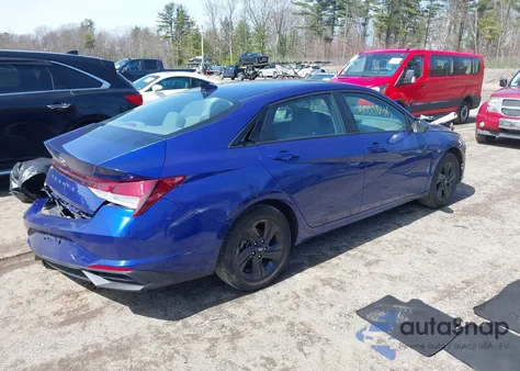 2021 Hyundai Elantra Sel from USA, damaged, VIN KMHLM4AG5MU073105